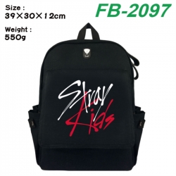 Stray Kids Canvas Flip Backpac...