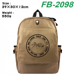 Stray Kids Canvas Flip Backpac...