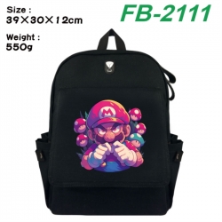 Super Mario Canvas Flip Backpa...