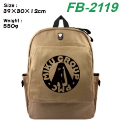 Hatsune Miku Canvas Flip Backp...
