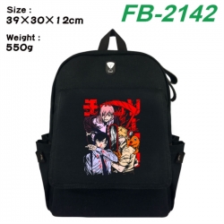 Chainsaw Man Canvas Flip Backp...