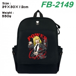 Chainsaw Man Canvas Flip Backp...
