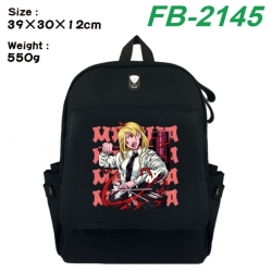 Chainsaw Man Canvas Flip Backp...