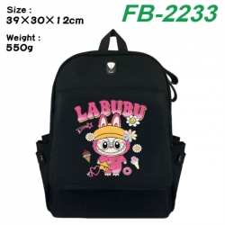 Labubu Canvas Flip Backpack St...
