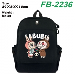 Labubu Canvas Flip Backpack St...