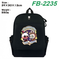 Labubu Canvas Flip Backpack St...