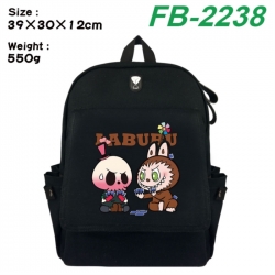 Labubu Canvas Flip Backpack St...
