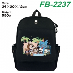 Labubu Canvas Flip Backpack St...