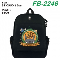 TOTORO Canvas Flip Backpack St...
