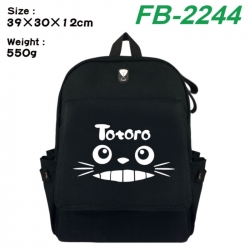 TOTORO Canvas Flip Backpack St...