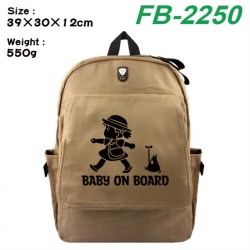 TOTORO Canvas Flip Backpack St...