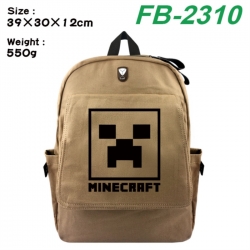 Minecraft Canvas Flip Backpack...