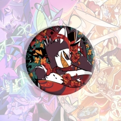Hazbin Hotel Anime tinplate br...
