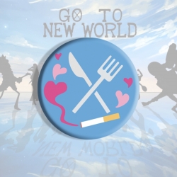 One Piece Anime tinplate brooc...