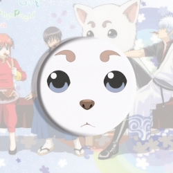 Gintama Anime tinplate brooch ...