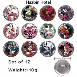 Hazbin Hotel Anime tinplate br...