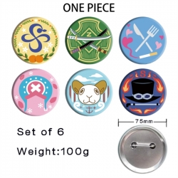 One Piece Anime Tinplate Brigh...