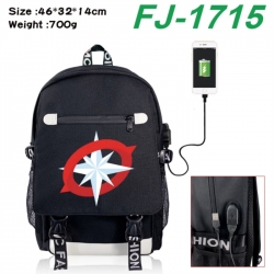 Stray Kids canvas USB backpack...