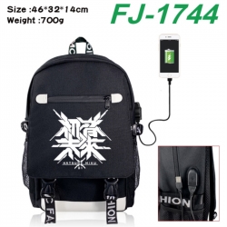 Hatsune Miku canvas USB backpa...