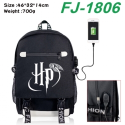 Harry Potter canvas USB backpa...