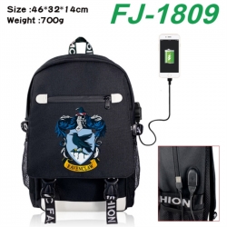 Harry Potter canvas USB backpa...