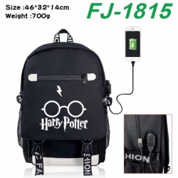 Harry Potter canvas USB backpa...