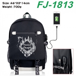 Harry Potter canvas USB backpa...