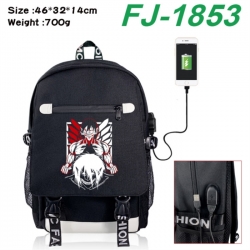 Shingeki no Kyojin canvas USB ...