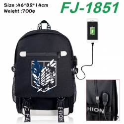 Shingeki no Kyojin canvas USB ...