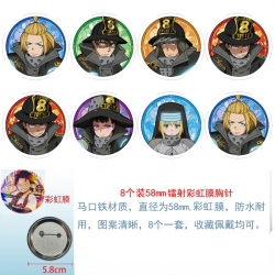 Fire Force  Anime Circular las...