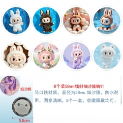 Labubu  Anime Circular laser f...