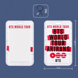 BTS Cartoon peripheral ID card...