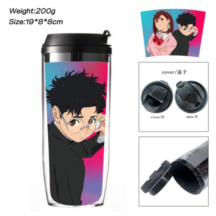 DANDADAN Anime double-layer insulated water bottle and cup 350ML
