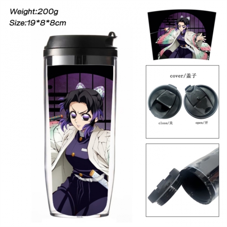 Demon Slayer Kimets Anime double-layer insulated water bottle and cup 350ML