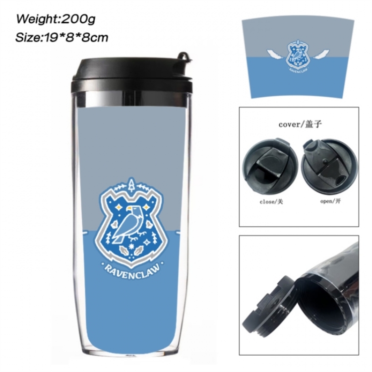 Harry Potter Anime double-layer insulated water bottle and cup 350ML