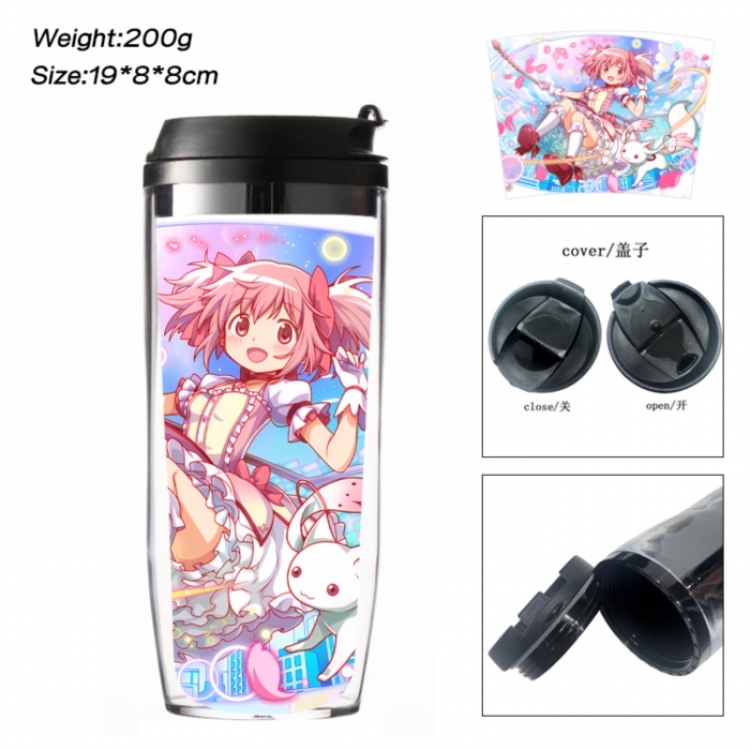 Magical Girl Madoka of the Magus Anime double-layer insulated water bottle and cup 350ML