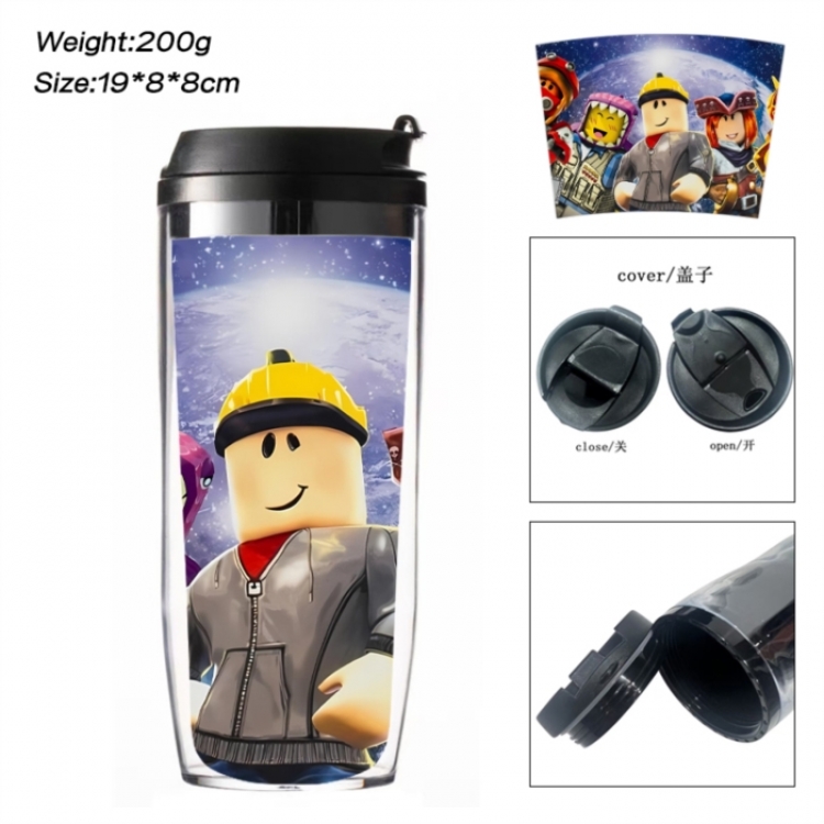 Roblox Anime double-layer insulated water bottle and cup 350ML