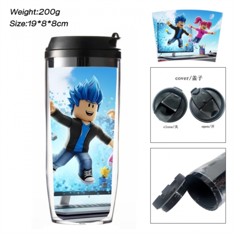 Roblox Anime double-layer insulated water bottle and cup 350ML