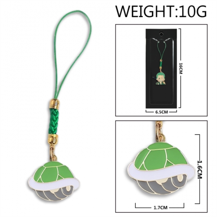 Super Mario Anime peripheral colorful drip oil alloy machine rope pendant price for 5 pcs