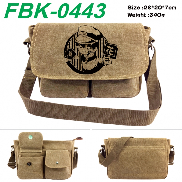 Toilet-bound Hanako-kun  Anime peripheral canvas shoulder bag shoulder bag 28x20x7cm