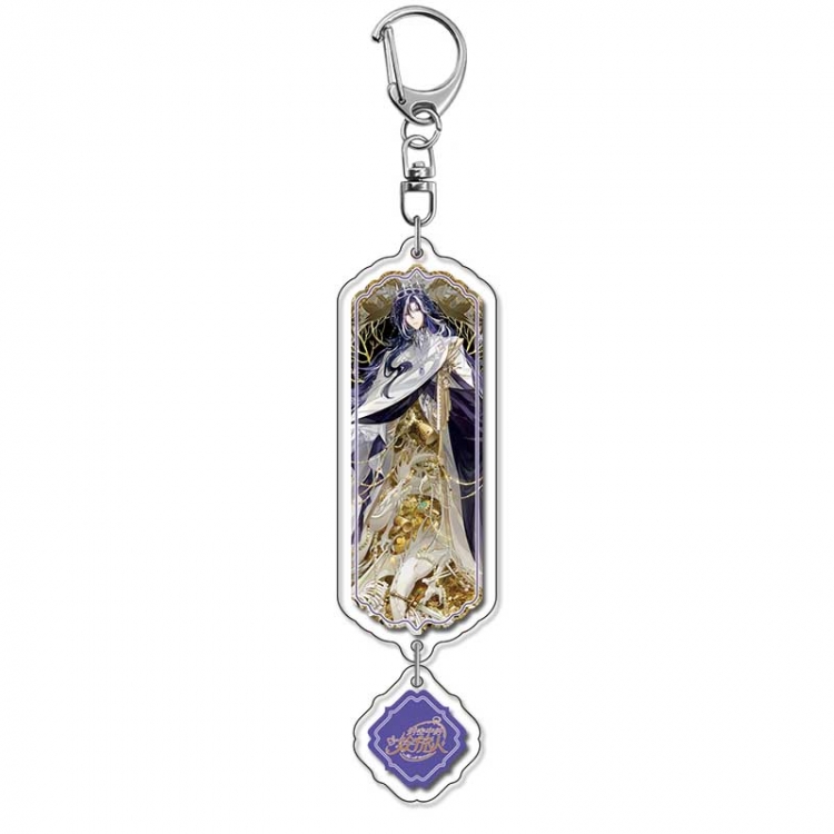 For All Time Anime peripheral acrylic keychain Long pendant 8.5cm price for 5 pcs