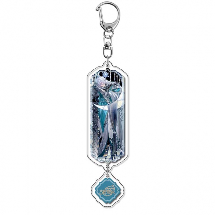 For All Time Anime peripheral acrylic keychain Long pendant 8.5cm price for 5 pcs