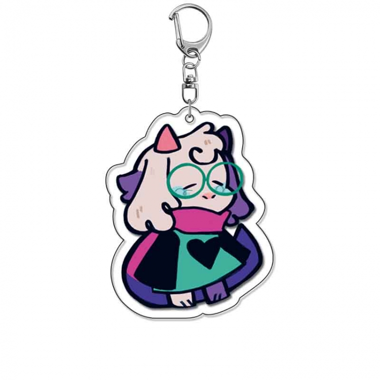 Triangular Rune Anime Acrylic Keychain Charm price for 5 pcs