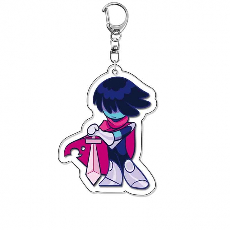 Triangular Rune Anime Acrylic Keychain Charm price for 5 pcs