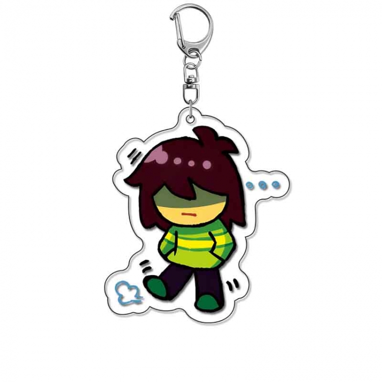 Triangular Rune Anime Acrylic Keychain Charm price for 5 pcs