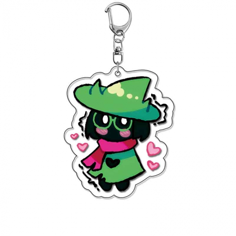 Triangular Rune Anime Acrylic Keychain Charm price for 5 pcs