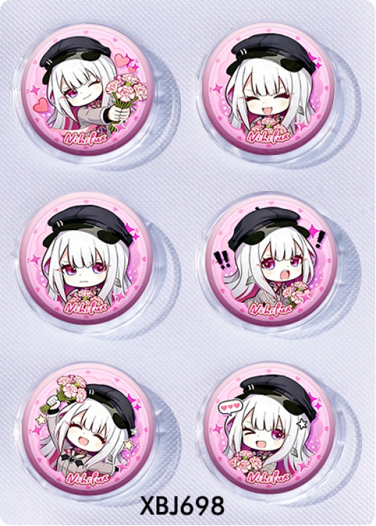 Honkai: Star Rail Anime peripheral pill bar badge 25mm a set of 6 price for 5 sets 