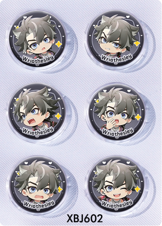 Genshin Impact Anime peripheral pill bar badge 25mm a set of 6 price for 5 sets 