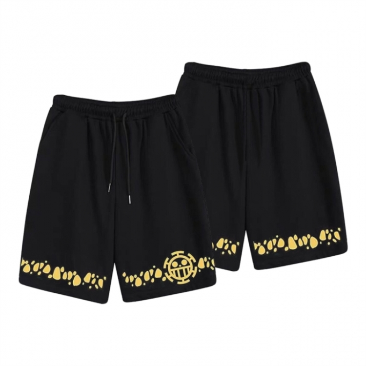 One Piece Anime Print Casual Shorts from S to 3XL
