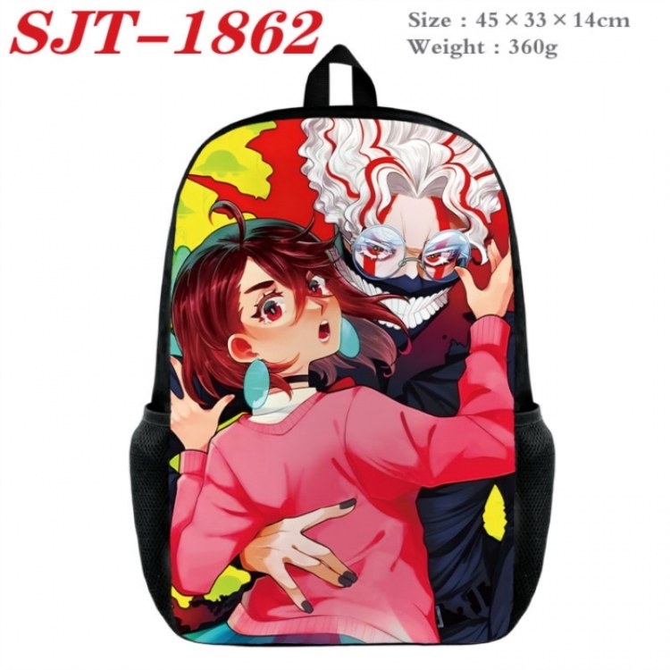 DANDADAN Anime nylon canvas backpack student backpack 45x33x14cm